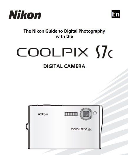 Nikon Coolpix S7c Manual