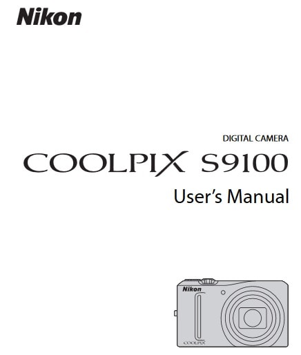 Nikon Coolpix S9100 Manual