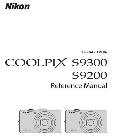 Nikon Coolpix S9200 Manual