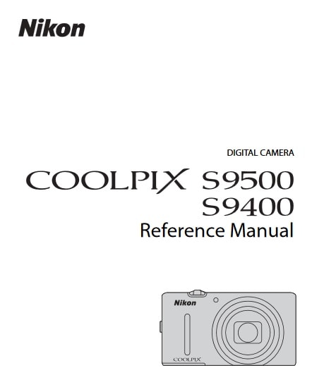 Nikon Coolpix S9500 Manual