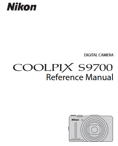 Nikon Coolpix S9700 Manual