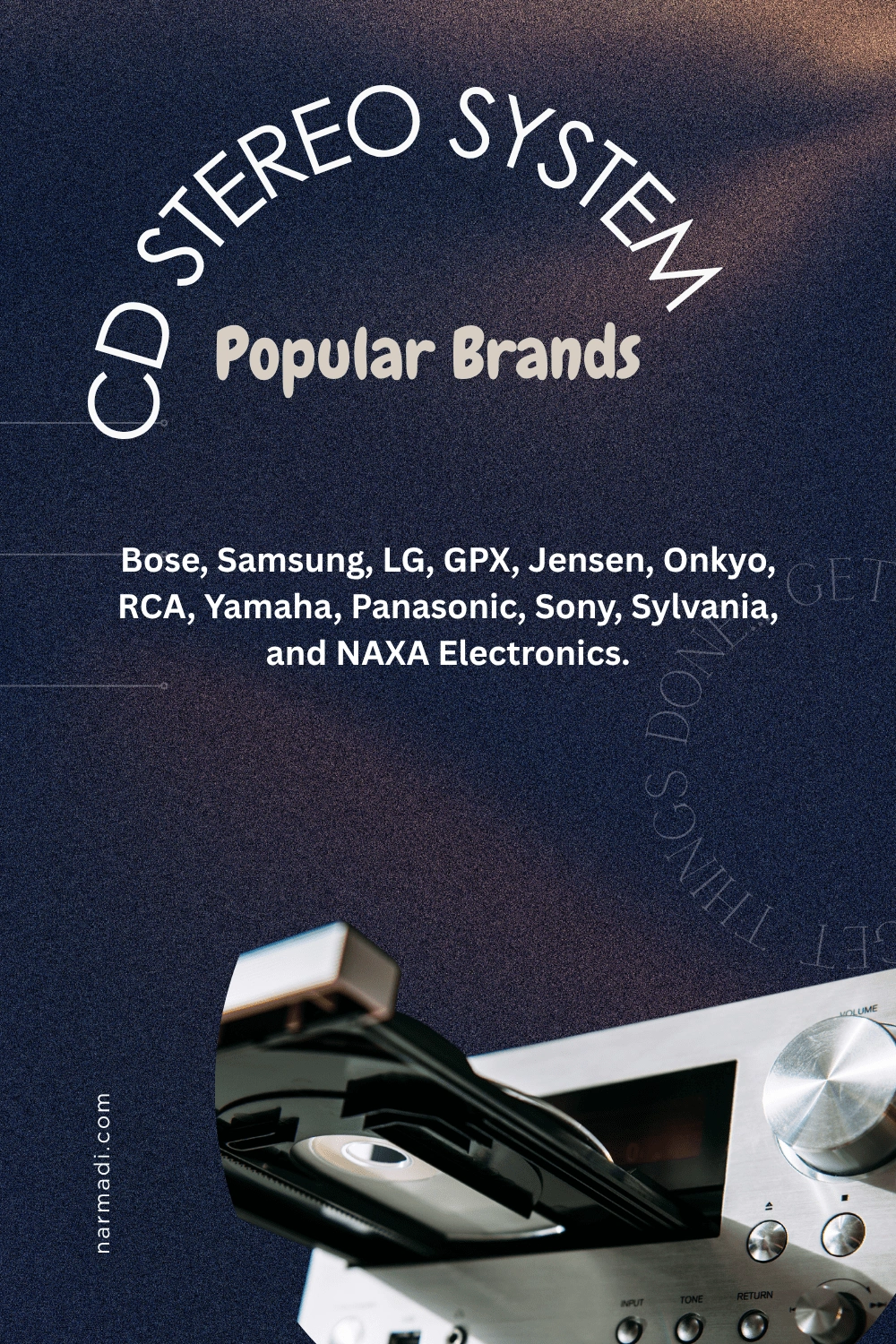 Most Popular CD Stereo System Brands in the World