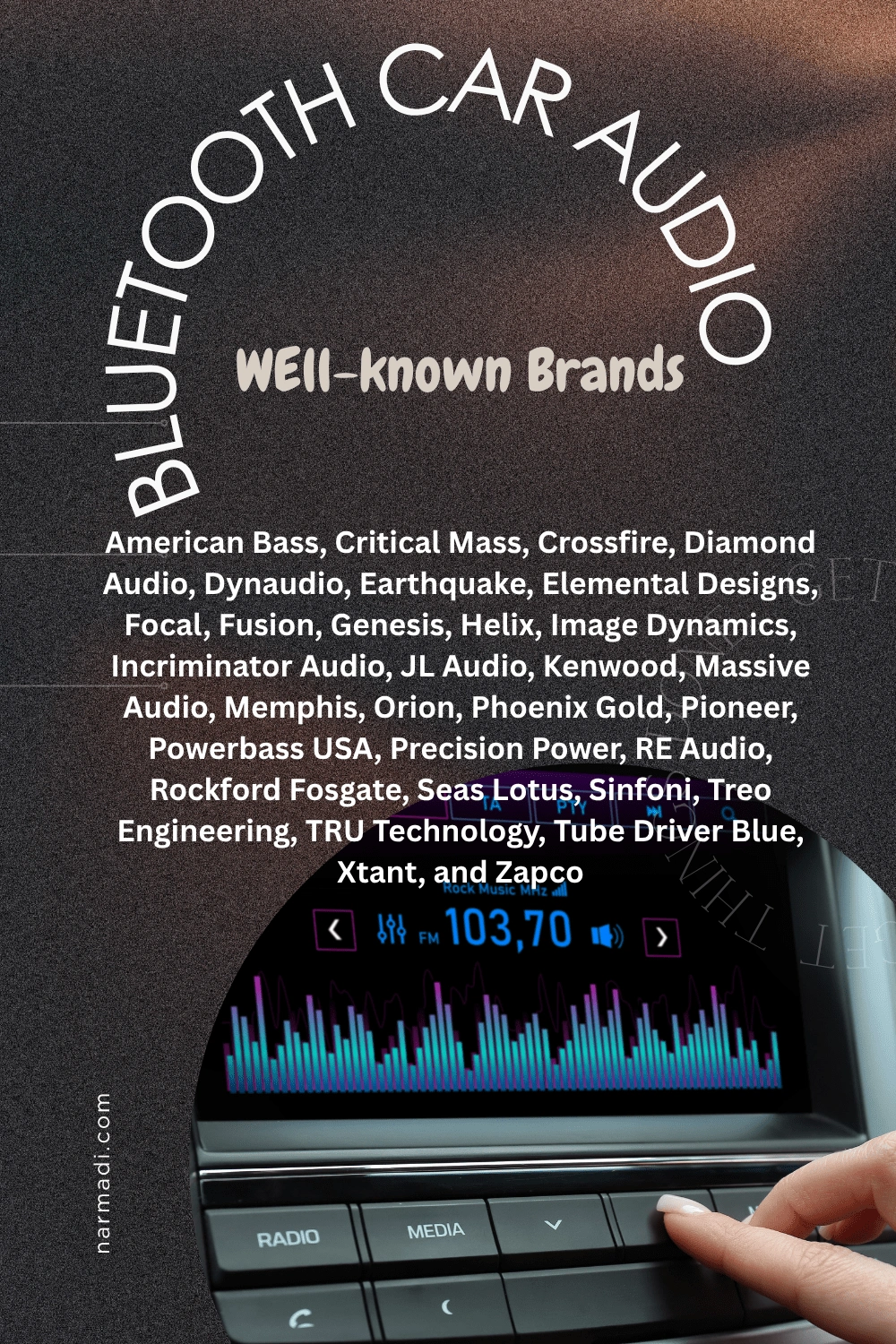 Well-known Bluetooth Car Audio Brands