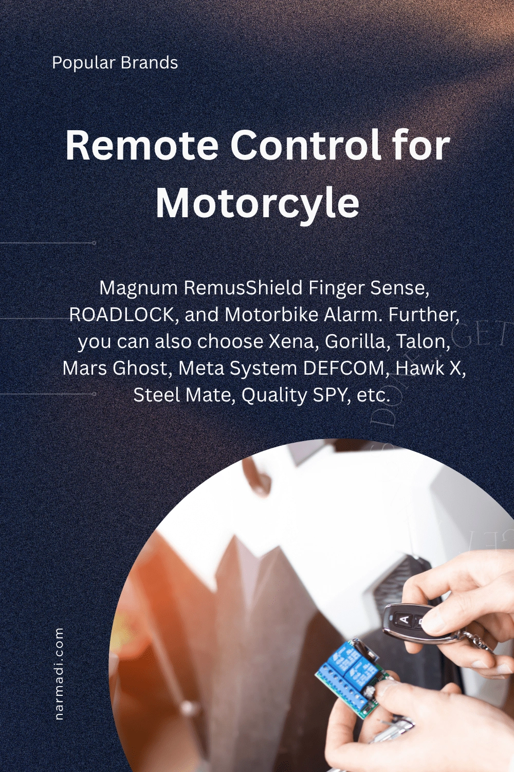 Most Popular Remote Control Brands for Motorcycle in the World