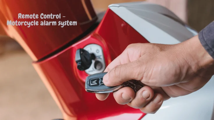 Remote Control Motorcycle alarm system