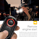 Remote Control of Alarm and Lamps for Motorcycle