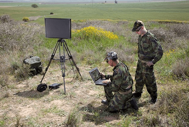 Portable Surveillance Radar, a movable and Small Radar Equipment.