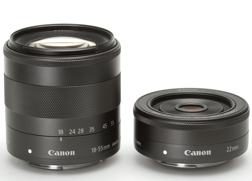 Get the More Zoom with Canon EOS M EF-M 22mm.