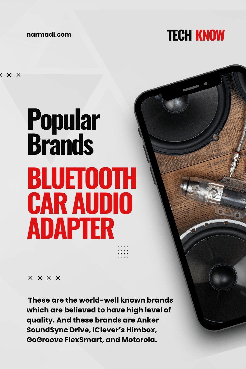 Most Popular Bluetooth Car Audio Adapter Brand in the World