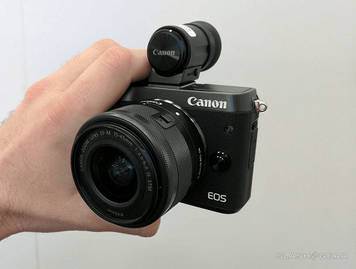 Canon EOS M6 Specs in Hand
