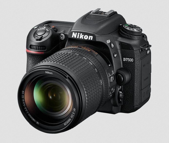 Nikon D7500 front side