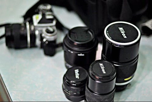 Lens of Nikkor Camera