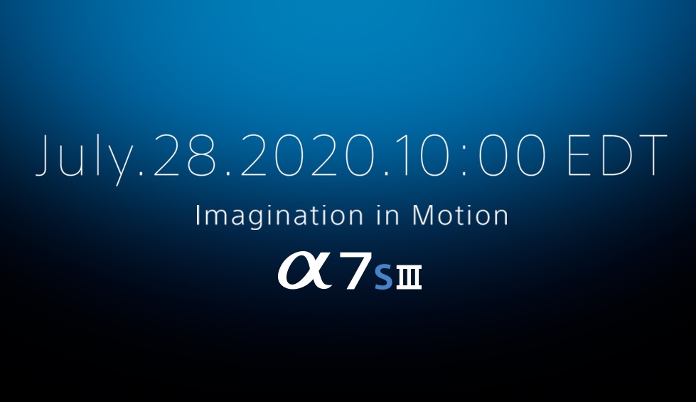 Sony A7S III Release Date