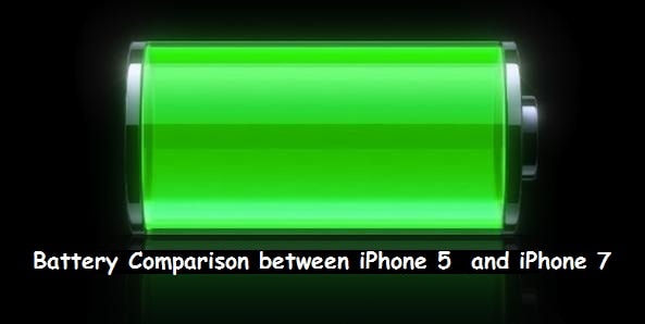 iPhone 5 vs iPhone 7 Battery Comparison