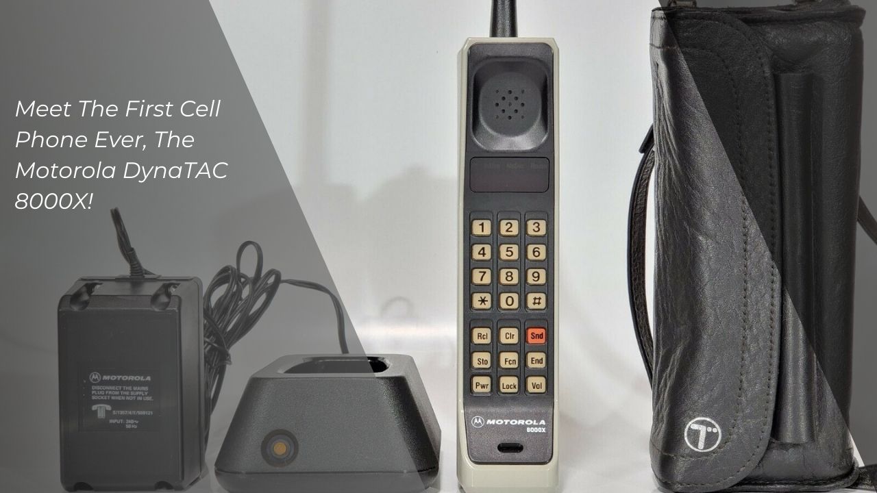 Motorola DynaTAC - The First Cell Phone 1