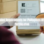 What are the Label Requirements for Philippines NTC Certification