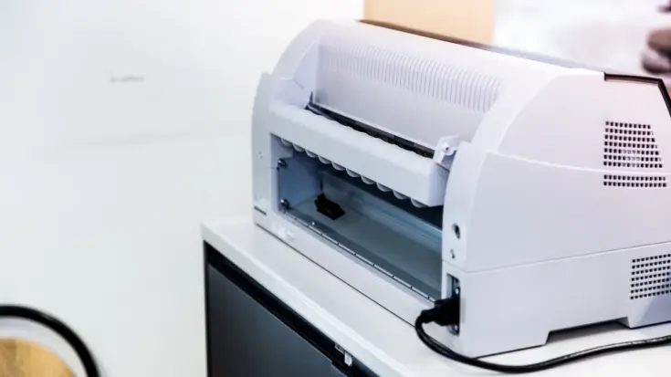 Dot Matrix Printer High Durability Printer with Specific Abilities to Print Carbon Copies 3