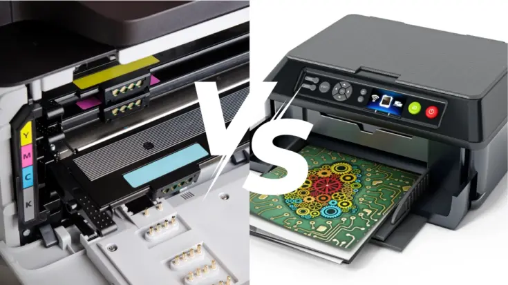 Laser Printer vs LED Printer Looks Similar but Different Source of Light