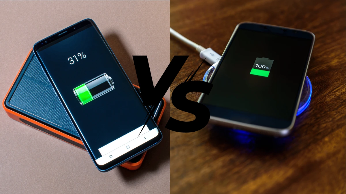 Magnetic Powerbank vs Wireless Charging Looks Similar but Different Source of Power