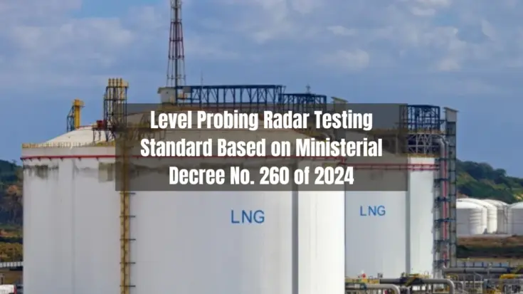 Level Probing Radar Testing Standard Based on Ministerial Decree No. 260 of 2024