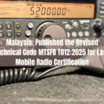 Malaysia Published the Revised Technical Code MTSFB T0122025 for Land Mobile Radio Certification