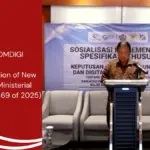 Indonesia KOMDIGI Socializes Implementation of New Regulation (Ministerial Decree No. 469 of 2025)
