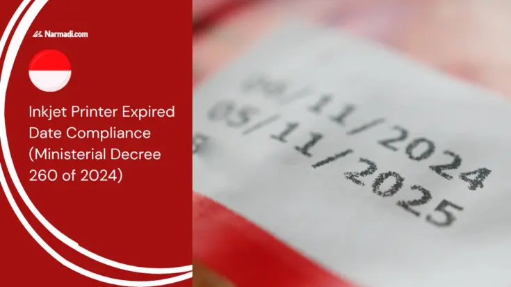 Inkjet Printer Expired Date Compliance (Ministerial Decree 260 of 2024)
