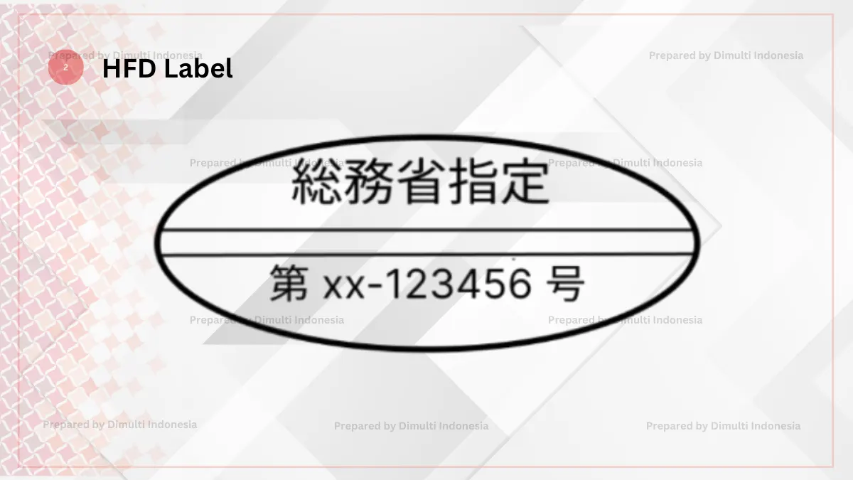 CRT Certification Label (HFD)