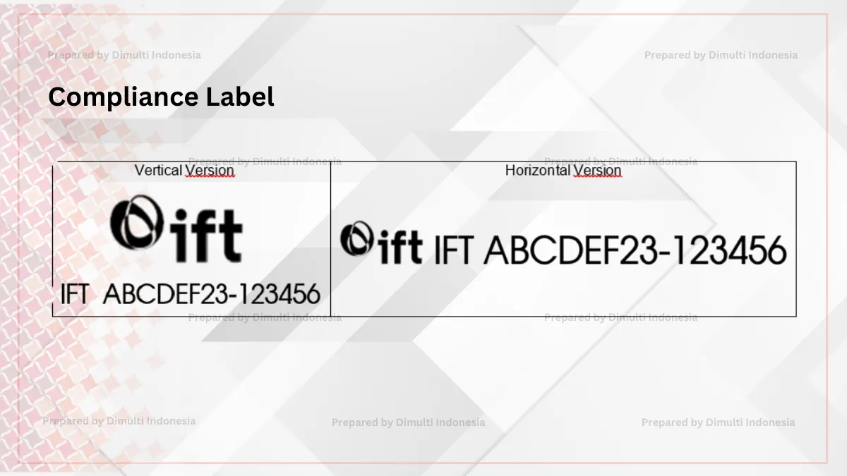 CRT Certification Label