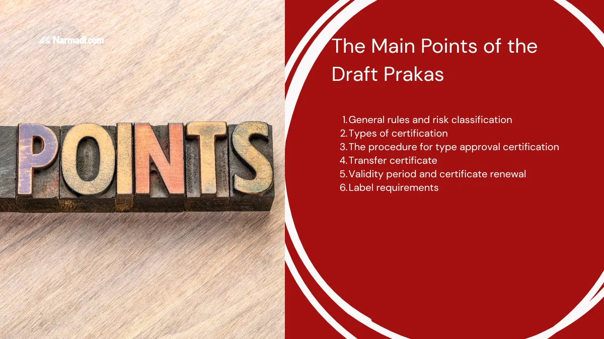 The Main Points of the Draft Prakas