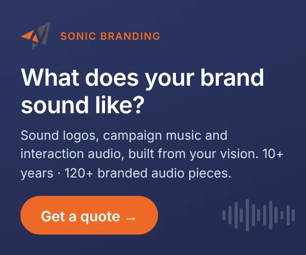 What does your brand sound like? Sound logos, campaign music and interaction audio. Get a quote.