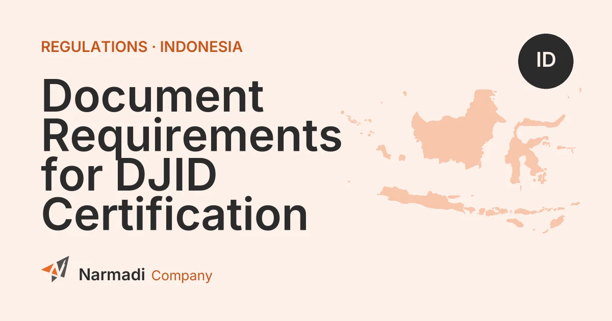 Document Requirements for DJID Certification
