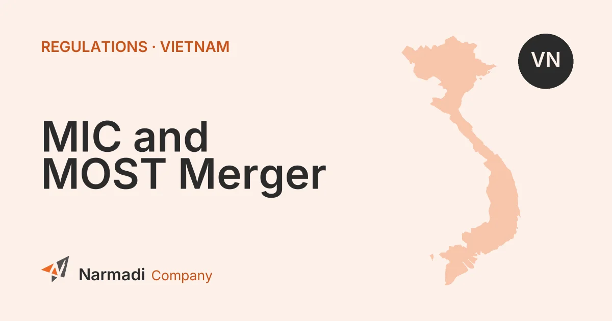 Vietnam Government was Merging of MIC and MOST