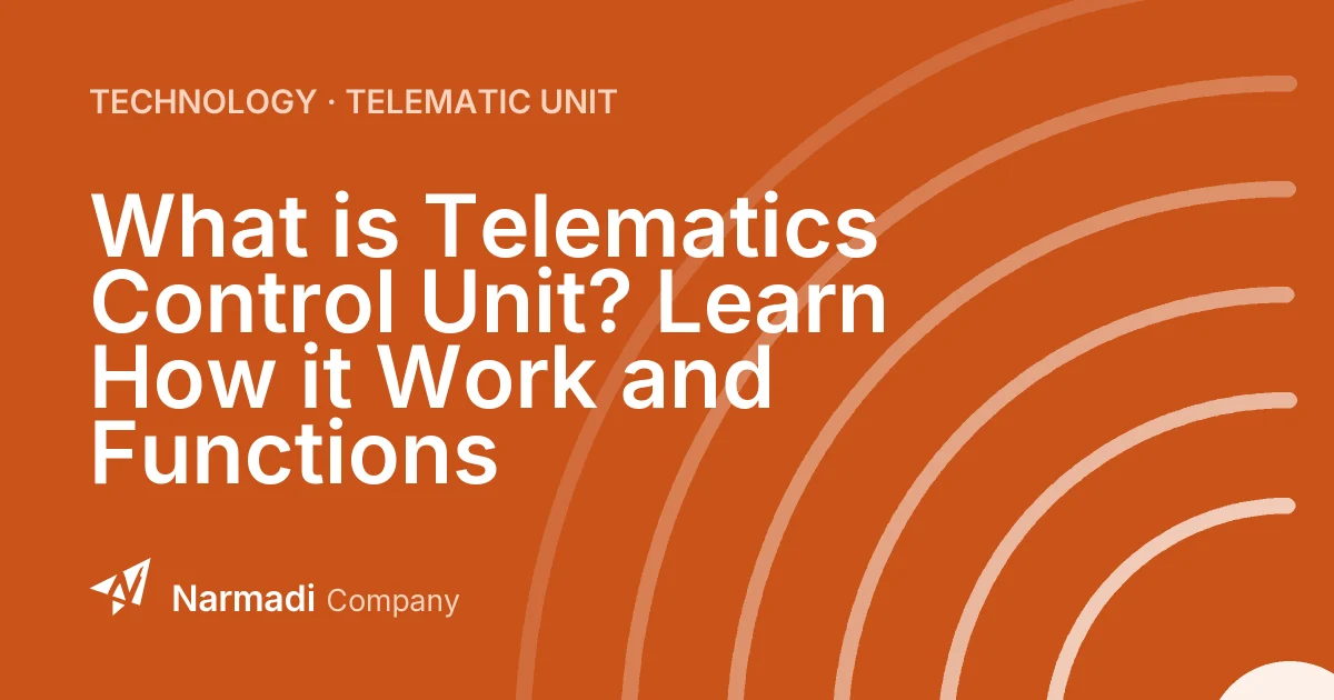 What is Telematics Control Unit? Learn How it Work and Functions