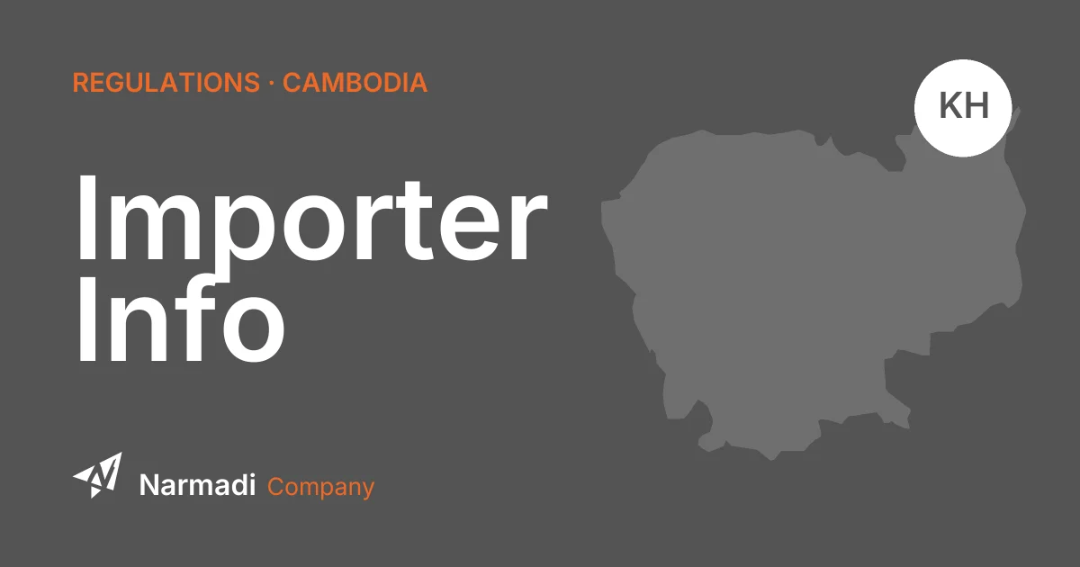 Mandatory Importer Info Now Required for Cambodia TRC Type Approval