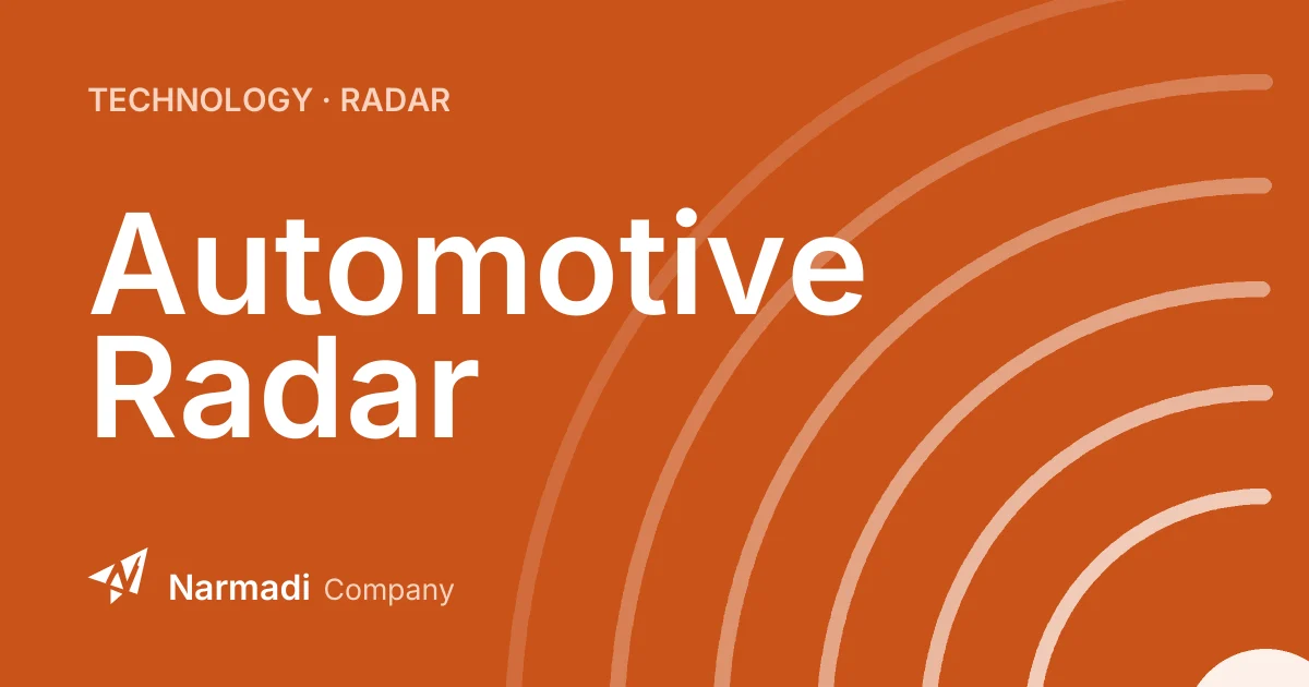 What is Automotive Radar? Its Functions and Types