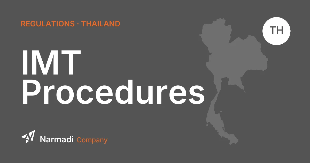 New Procedures for IMT Services of Thailand NBTC