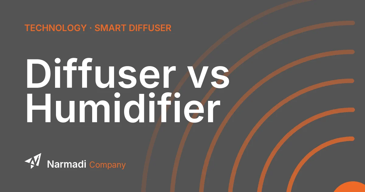 Diffuser vs Humidifier: the 5 Essential Differences