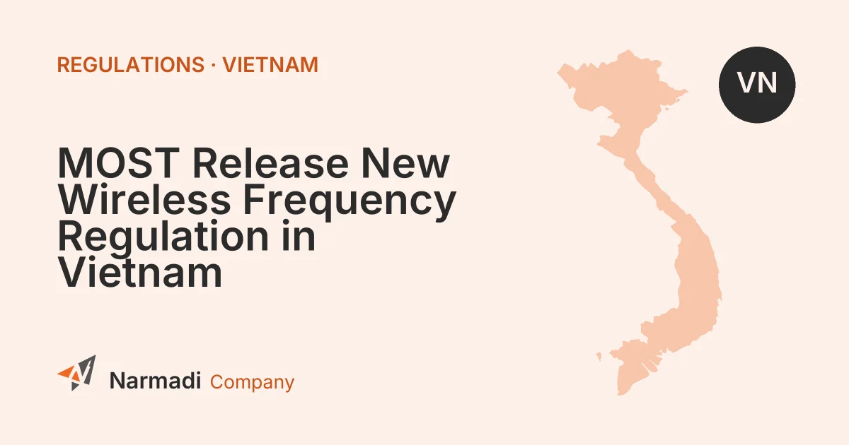 MOST Release New Wireless Frequency Regulation in Vietnam