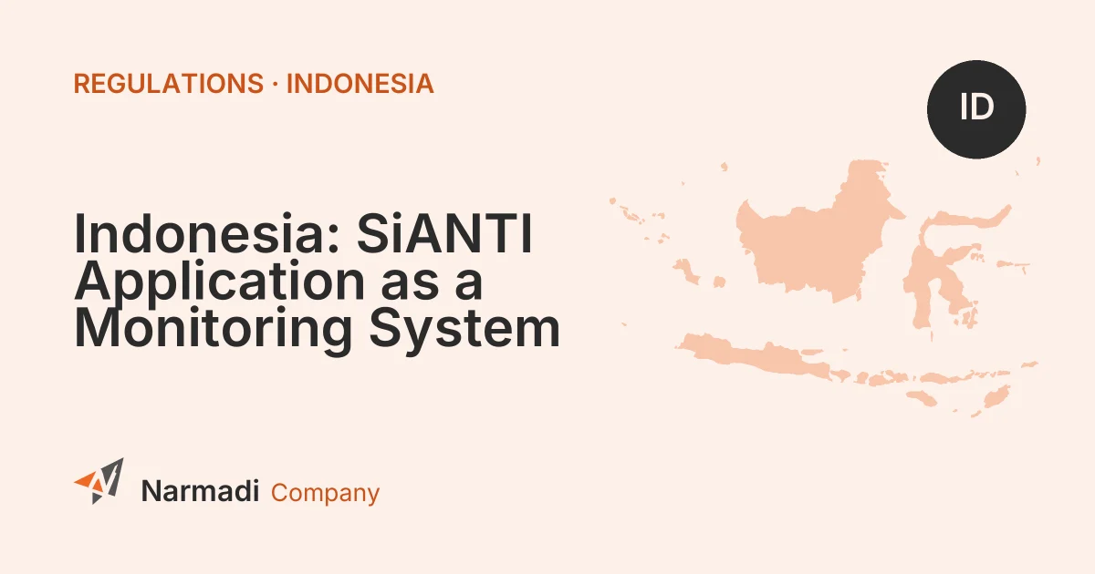 Indonesia: SiANTI Application as a Monitoring System