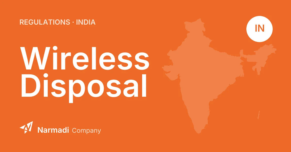 India: WPC Issues Guidelines for Wireless Product Disposal
