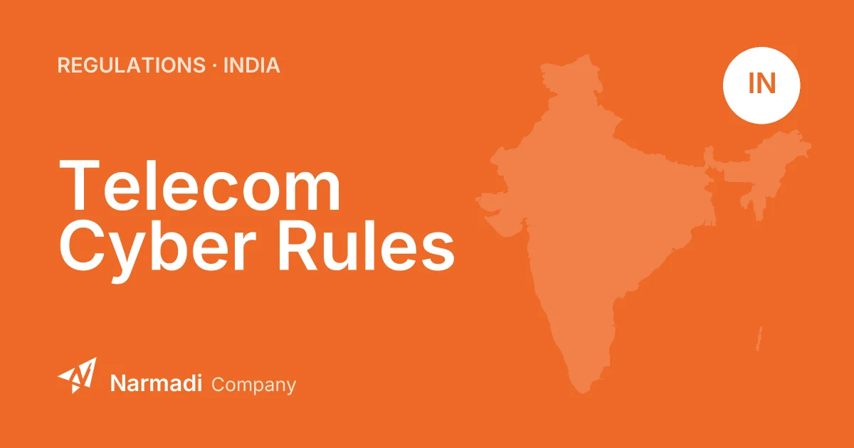 Telecom Cyber Security Amendment Rules in India