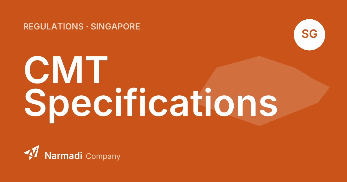Singapore: IMDA Releases Draft Technical Specifications for CMT