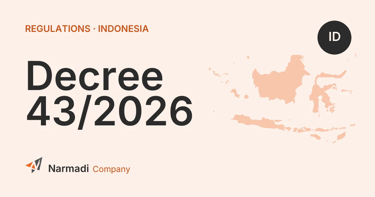 Indonesia: Revision of the Designation of Foreign Testing Laboratories, Decree No. 43 of 2026