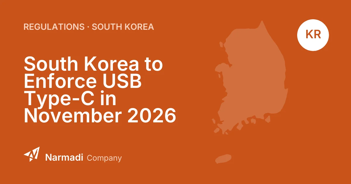 South Korea to Enforce USB Type-C in November 2026