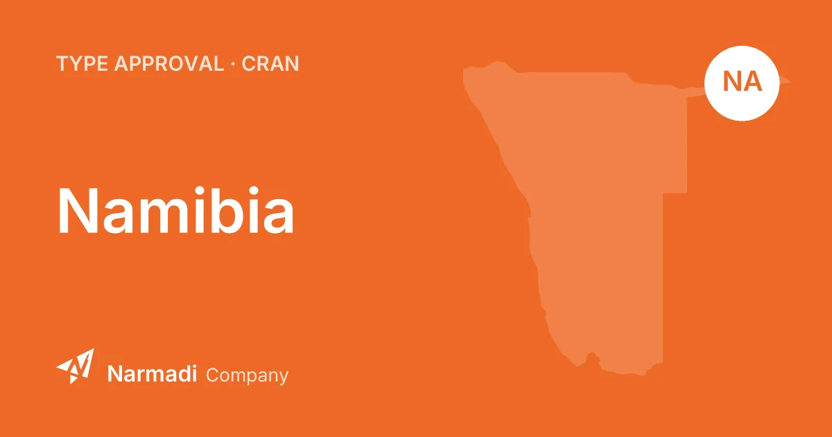 Namibia type approval