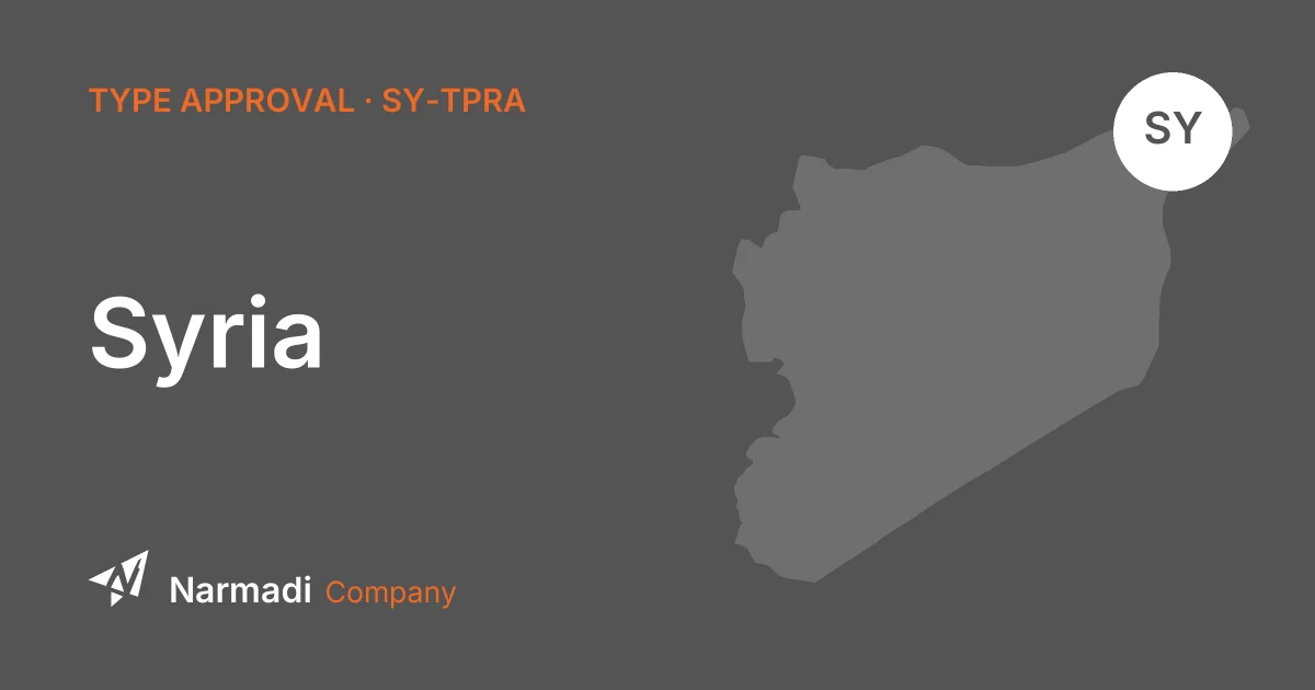 Syria type approval