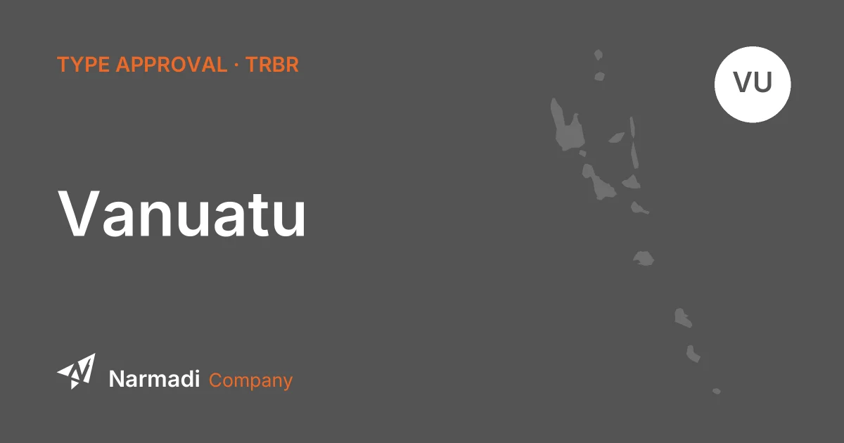Vanuatu type approval